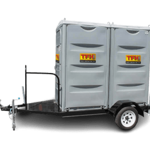 Portable Toilet Trailer (Double)